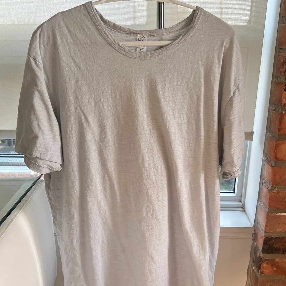 Alternative Apparel Sky Blue Tee Size XL Worn
